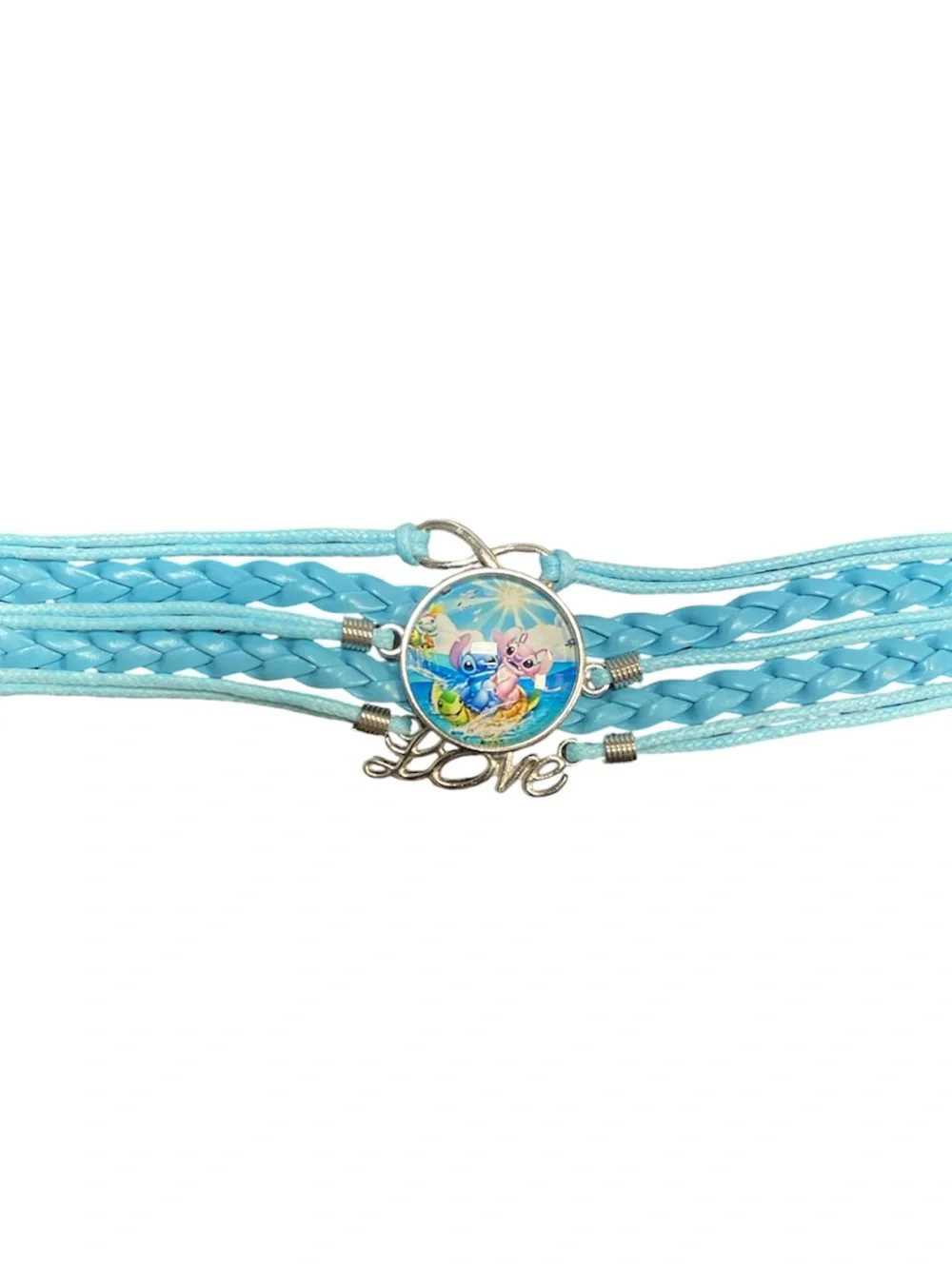 NWOT Stitch Bracelet and Gem